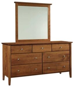 Medina 7 Drawer Dresser and Mirror