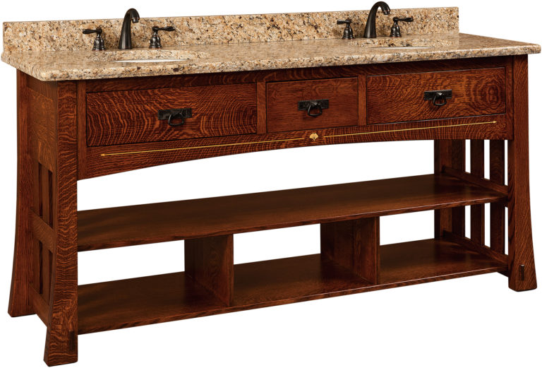 Amish Mesa Large Double Basin Free Standing Sink