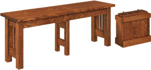 Mission Dining Bench