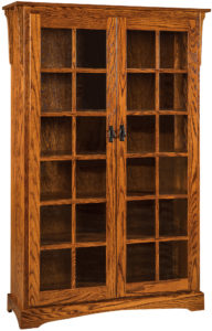 Mission Large Bookcase with Two Doors