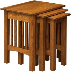 Mission Nesting Table Set