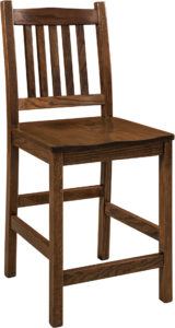 Mission Stationary Bar Stool