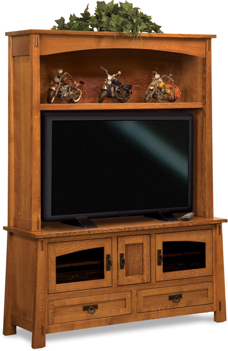 Amish Modesto Two-Piece TV Cabinet