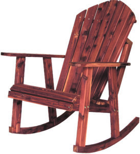 New Style Adirondack Rocker