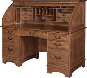 Noble Mission Roll Top Desk