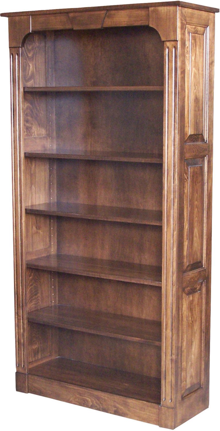 Amish Northport Raised Panel Bookcase