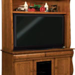 Old Classic Sleigh Two-Piece LCD Cabinet