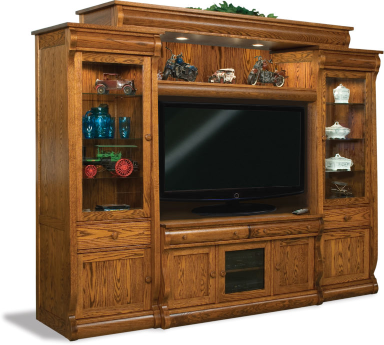 Amish Old Classic Sleigh 6-Piece Wall Unit