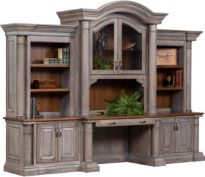 Paris Base with Three Piece Hutch