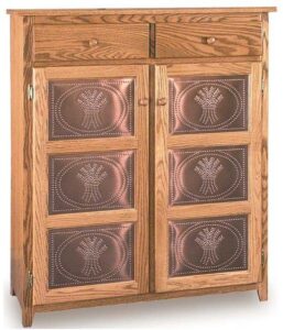 Classic Wide Pie Safe with Drawer