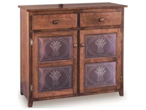 Classic Low Pie Safe with Drawer