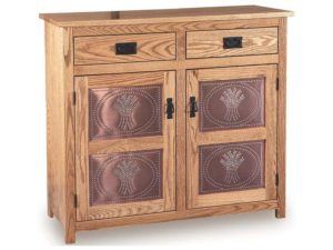 Mission Low Pie Safe with Drawer