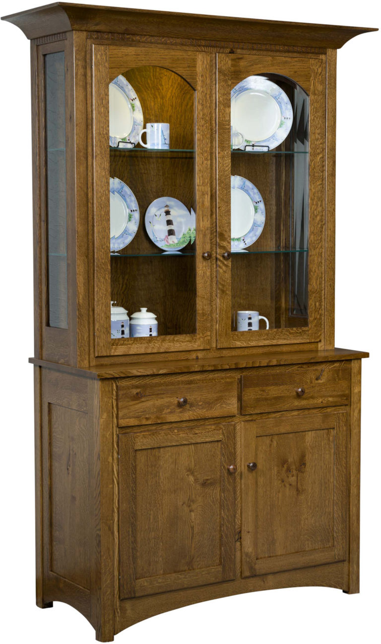 Amish Royal Mission 2 Door Hutch