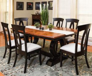 Saratoga Trestle Dining Set