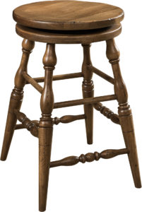 Scoop Swivel Bar Stool