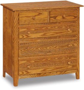 Shaker 5 Drawer Child's Chest