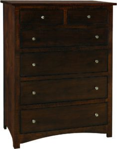 Shaker Six Drawer Chest