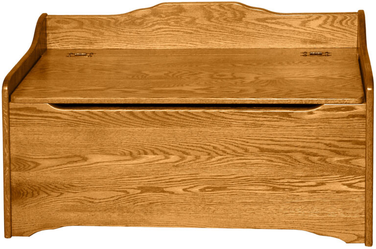 Amish Shaker Deluxe Toy Box in Oak