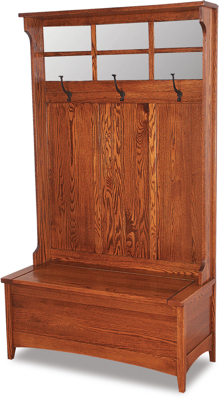 Amish Shaker Hall Seat