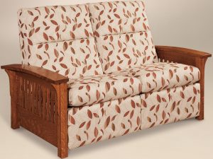 Skyline Slat Loveseat Recliner