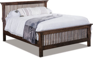 Stick Mission Low Footboard Bed
