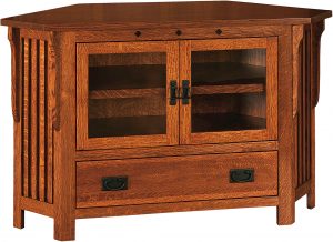 Straight Royal Mission Corner TV Cabinet