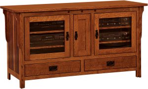 Straight Royal Mission Wide TV Cabinet