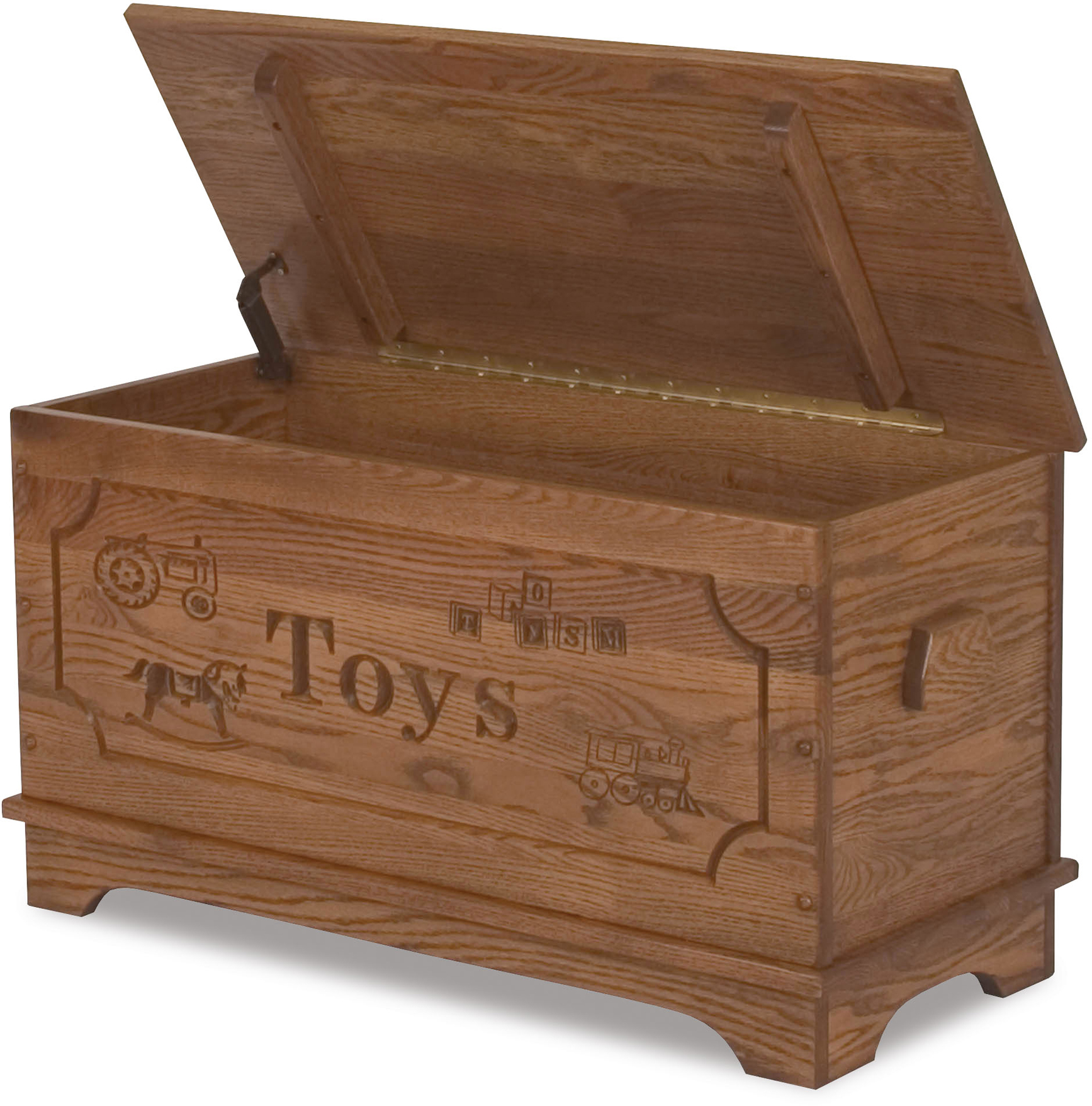 Amish Wood Toy Box