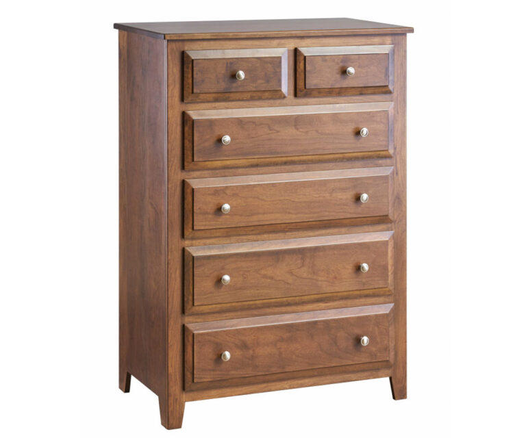 Custom Traditional Six Drawer Chest