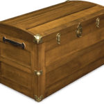 Trunk with Rounded Lid