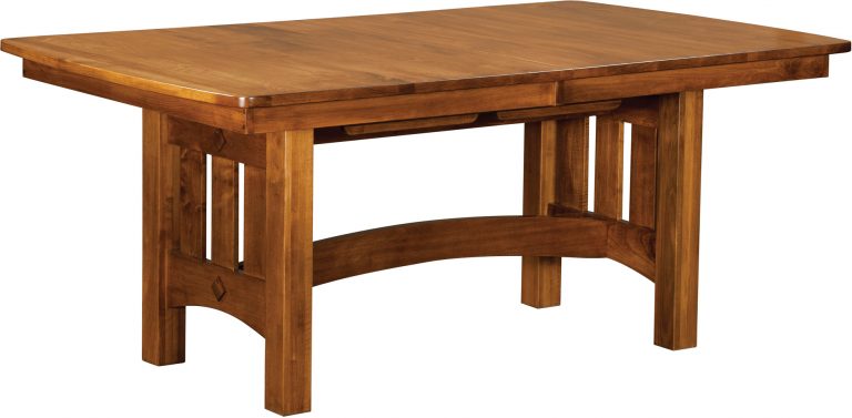 Amish Vancouver Trestle Dining Table