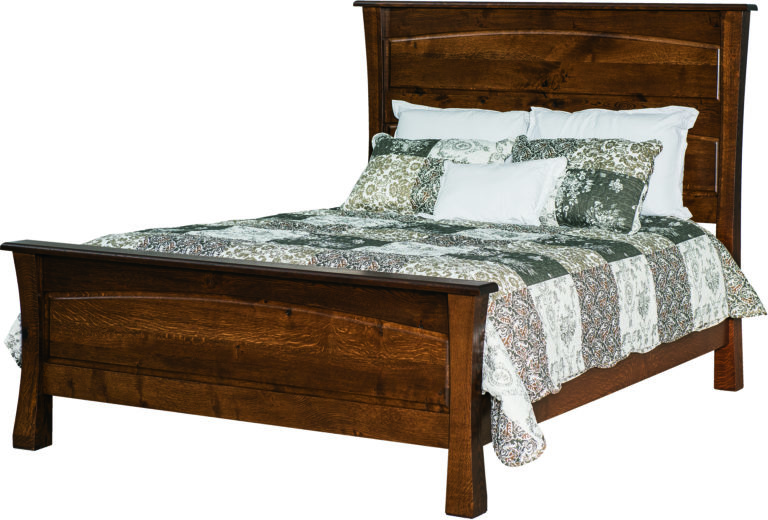 Amish Vandalia Low Footboard Bed