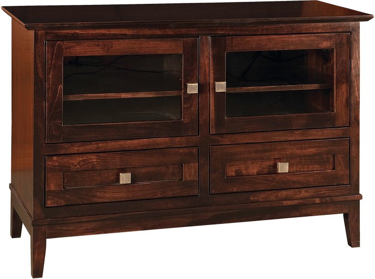 Amish Venice Two Door TV Cabinet