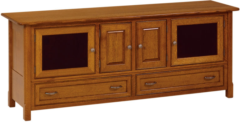 Amish West Lake 72 Inch TV Cabinet