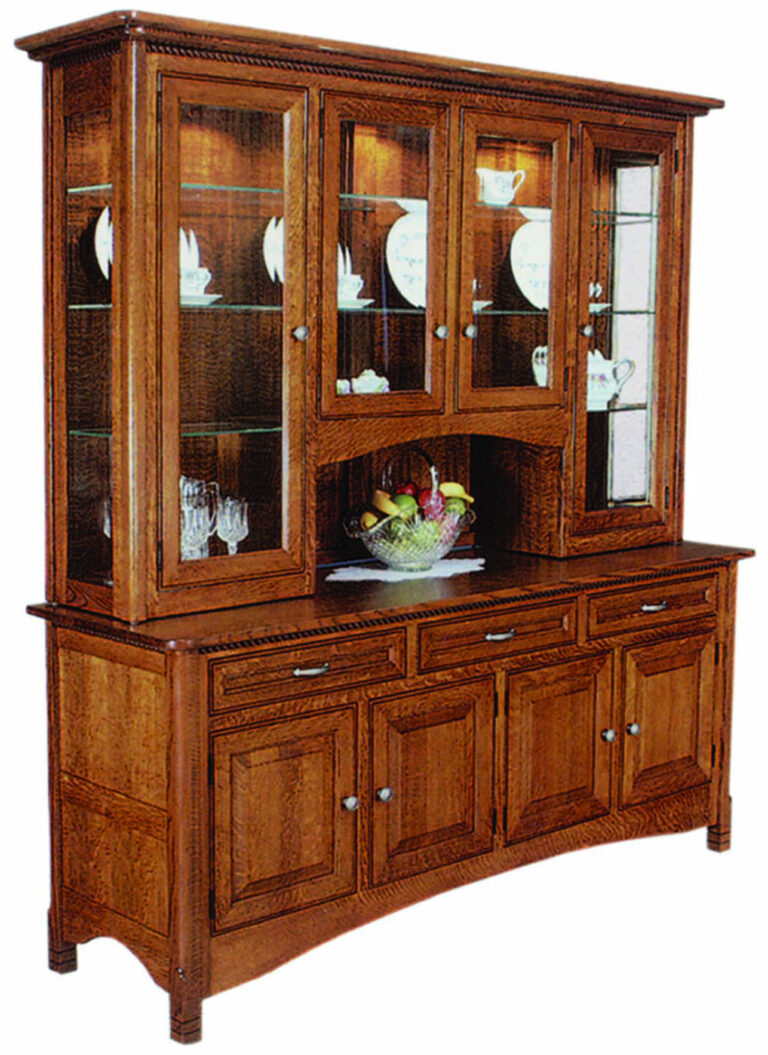 Amish West Lake Wood Hutch