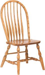 Bent Feather Bow Chair