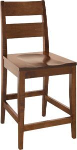 Carson Wooden Bar Chair