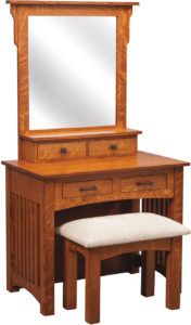 36 inch Mission Dressing Table