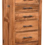 Alpine Rough Sawn Jewelry Armoire