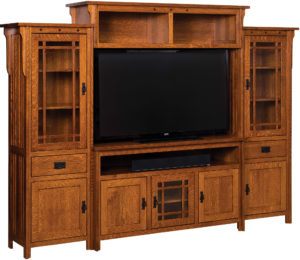 Straight Royal Mission Entertainment Center