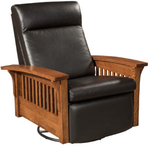 Hoosier Swivel Reclining Glider