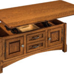 West Lake Enclosed Lift Top Coffee Table