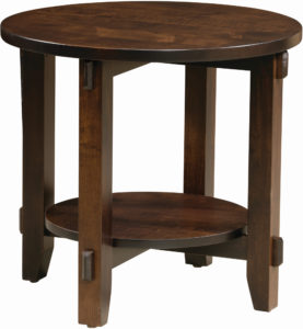 Bungalow Round End Table