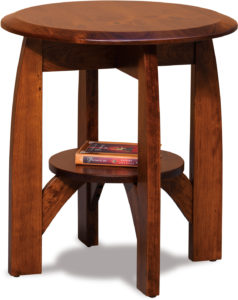 Boulder Creek Round End Table