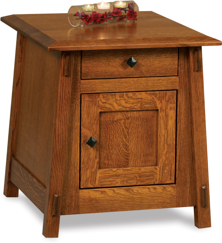 Amish Colbran Enclosed End Table