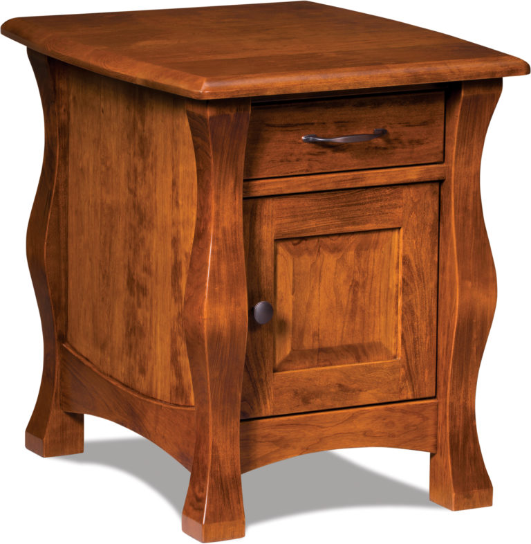 Amish Reno Enclosed End Table