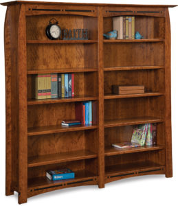 Boulder Creek Double Bookcase