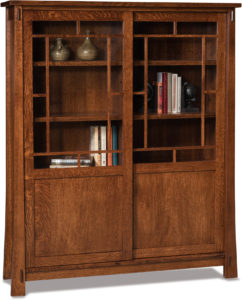 Modesto Sliding Door Bookcase