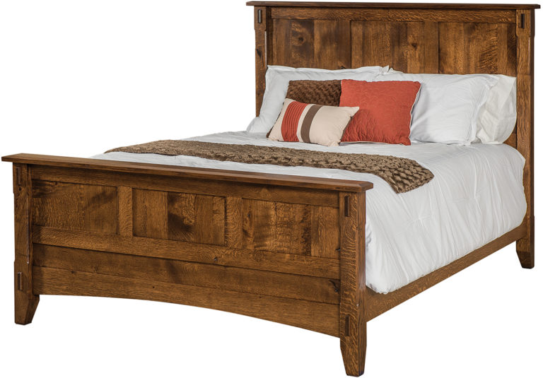 Amish Tacoma Panel Bed