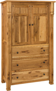 Brockport Three Drawer Armoire